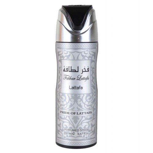 LATTAFA Fakhar Silver Men Body spray 200ml dla Mężczyzn