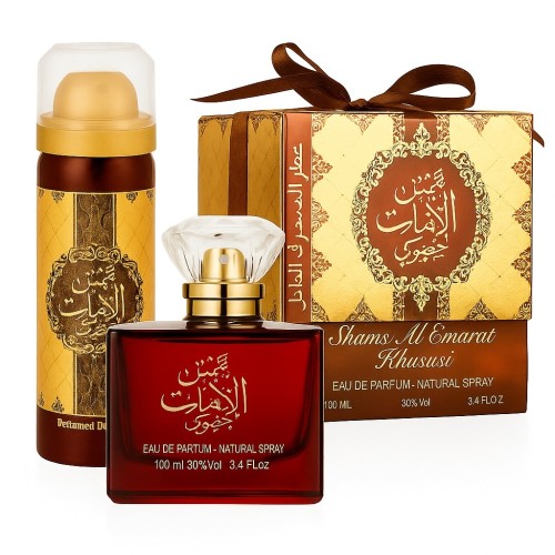 Ard Al Zaafaran Shams Al Emarat Khususi 100 mL +DEO 50 ml Unisex