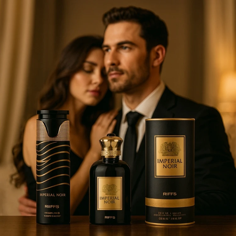 Riiffs Imperial Noir EDP 100ml + Body Spray 200ml dla Mężczyzn
