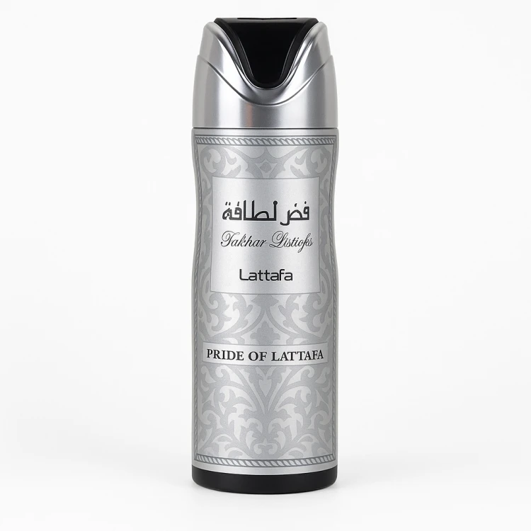 Lattafa Fakhar Silver men EDP 100 ml + Body Spray 100 ml