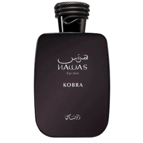 rasasi hawas kobra, czyli trwała woda perfumowana dla mężczyzn w flakonie 100ml