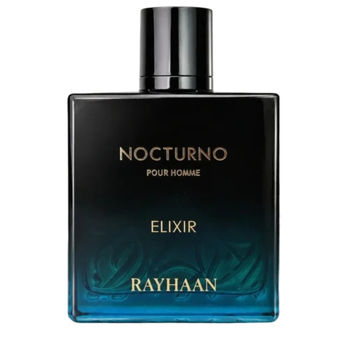 flakon perfum rayhaan nocturno elixir, czyli elegancki odpowiednik bleu de chanel