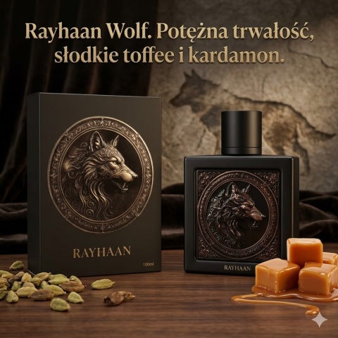 rayhaan wolf, czyli rayhaan wolf pachnący kardamonem i słodkim toffee