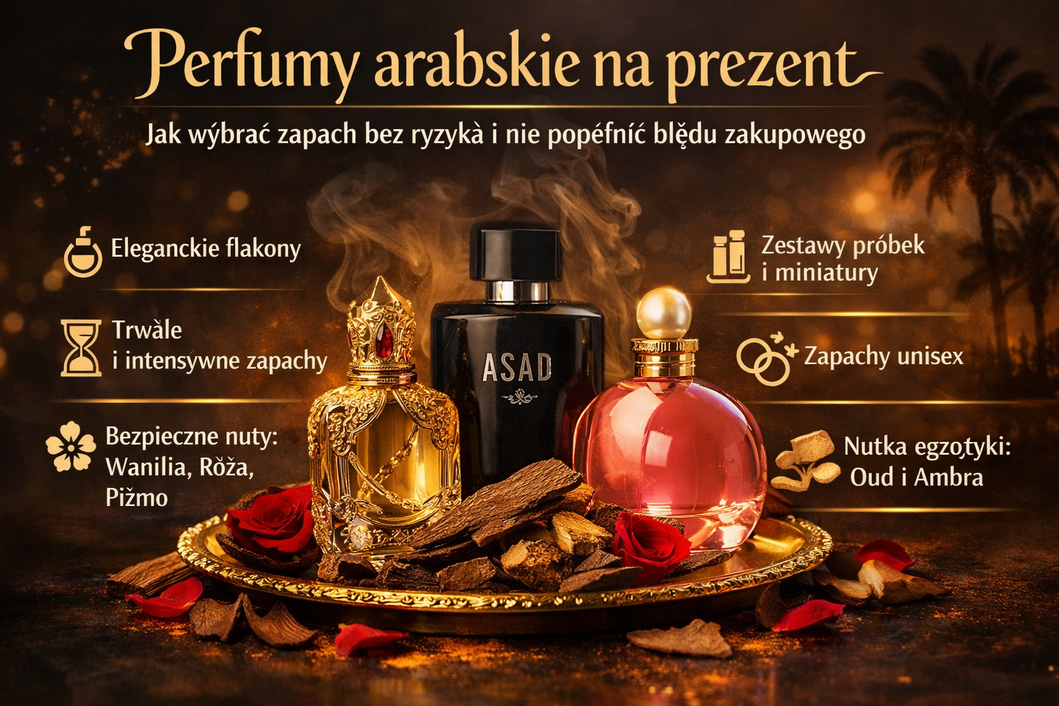 Perfumy arabskie na prezent – jak wybrać zapach bez ryzyka i nie popełnić błędu zakupowego