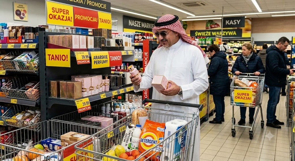 Arabskie perfumy w biedronce ?